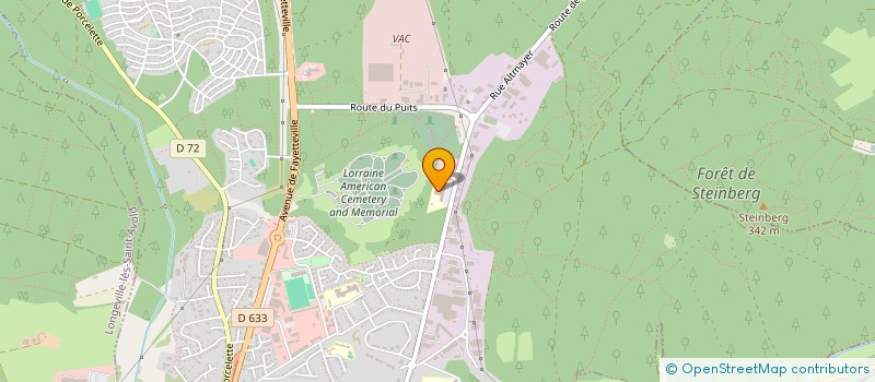 localisation de l'entreprise SCP DU DOCTEUR PASCAL HUTTIN  SAINT-AVOLD