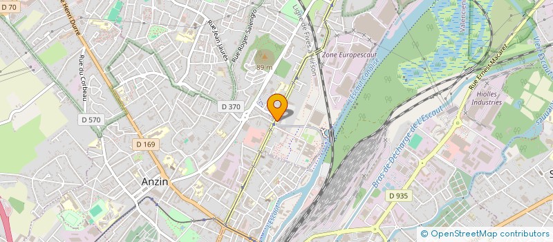 localisation de l'entreprise SCP DU DR DESCHEEMAKER ET AUTRES à ANZIN