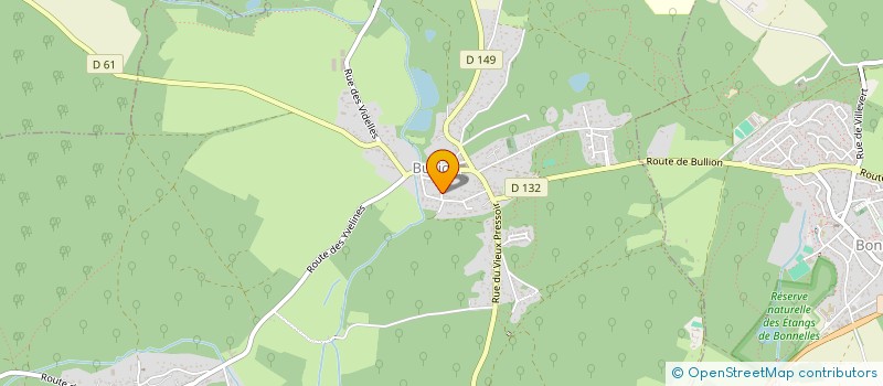 localisation de l'entreprise SCP DU VAL D'OR  BULLION