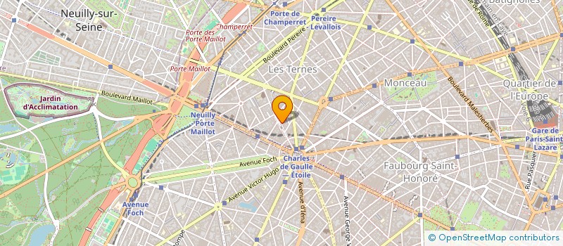 localisation de l'entreprise SCP DUNET CASSIER  PARIS