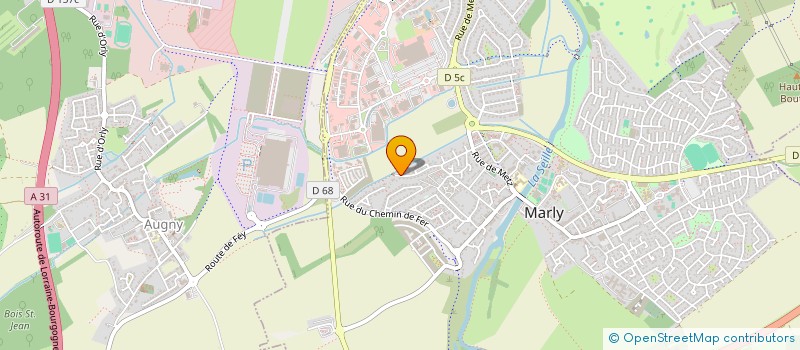 localisation de l'entreprise SCP DUVERNIER FAMILLE à MARLY