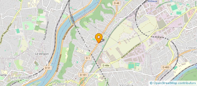 localisation de l'entreprise SCP ELITE STUDIOS  CALUIRE-ET-CUIRE