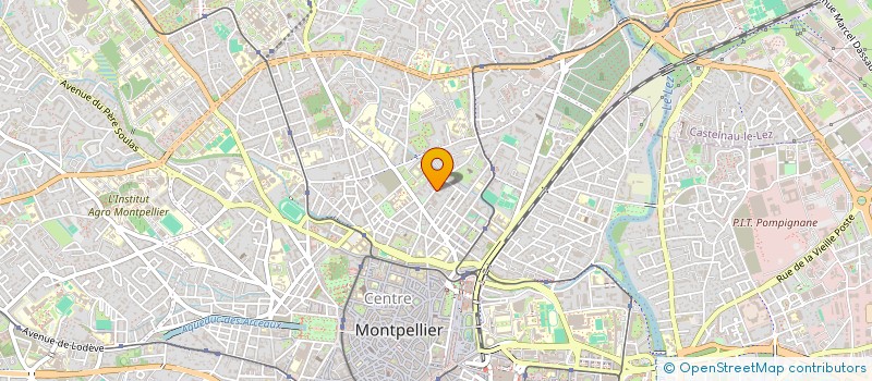 localisation de l'entreprise SCP ET ASSOCIES à MONTPELLIER
