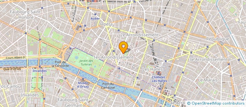 localisation de l'entreprise SCP ETU RECH MARKE APPLI SERMA à PARIS