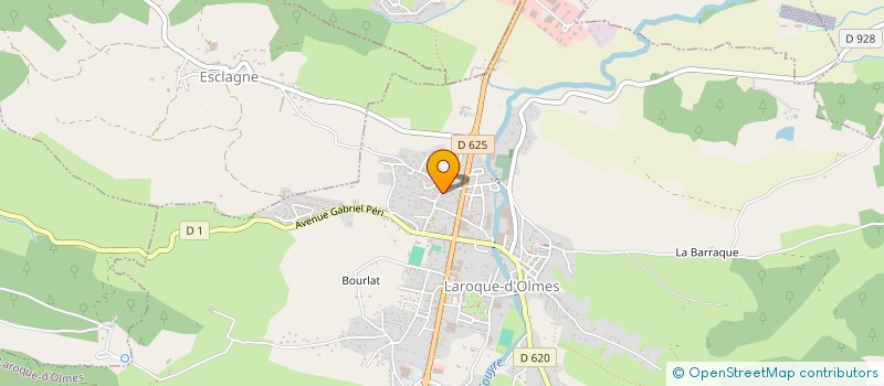localisation de l'entreprise SCP F VIGNOLLES A DOUMENC A MASCARENC à LAROQUE-D'OLMES