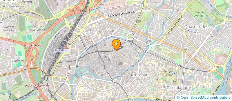 localisation de l'entreprise SCP FELSEN ET AUTRES à STRASBOURG