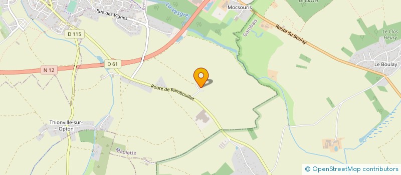 localisation de l'entreprise SCP FERME DU BOIS DE L'EPICIER à MAULETTE