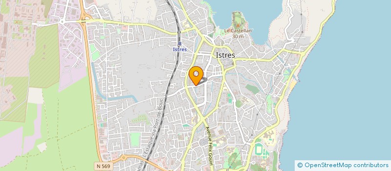 localisation de l'entreprise SCP FERRANDINO ERIC ET MAYOR OLIVIER  ISTRES