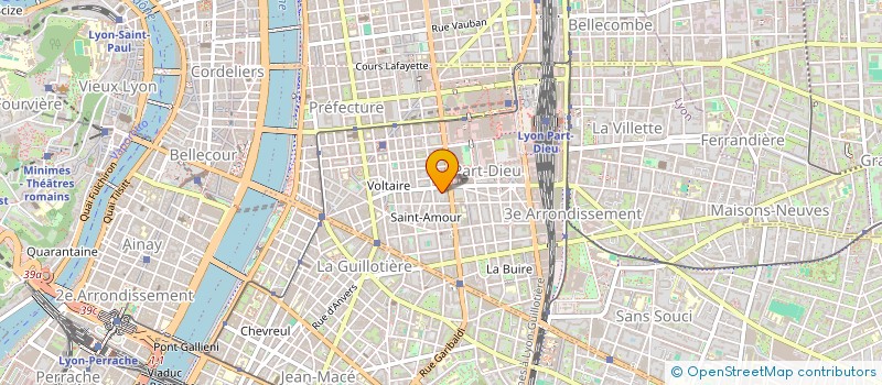 localisation de l'entreprise SCP FEX  LYON