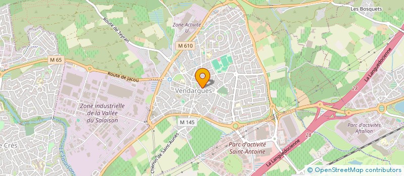 localisation de l'entreprise SCP FLOT ET ASSOCIES à VENDARGUES