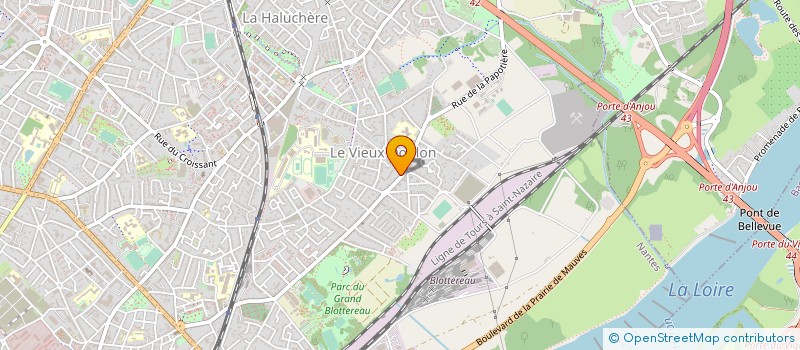 localisation de l'entreprise SCP FOREST DEBARRE à NANTES