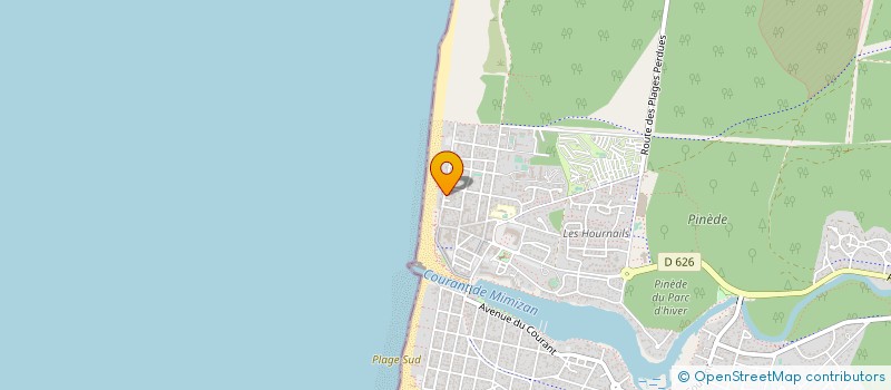 localisation de l'entreprise SCP FOURTENS ET PEYSALE  MIMIZAN