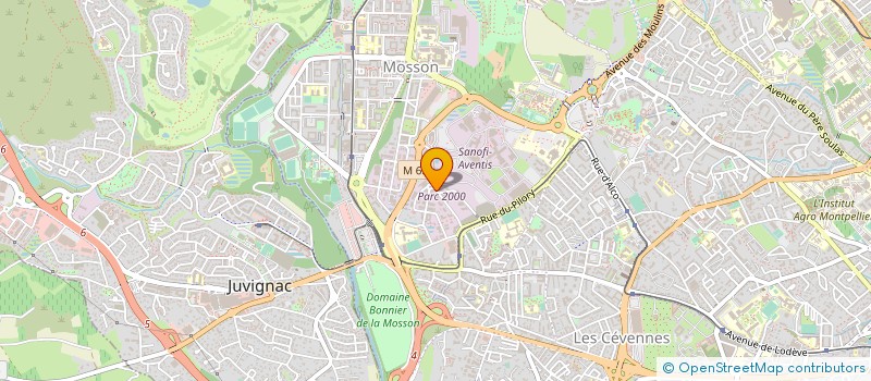 localisation de l'entreprise SCP FRANCOIS BABAU HUISSIER ASSOCIE  MONTPELLIER