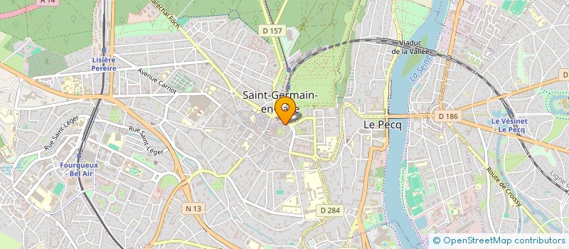 localisation de l'entreprise SCP FRANCOUL GRATON BENCHETRIT à SAINT-GERMAIN-EN-LAYE