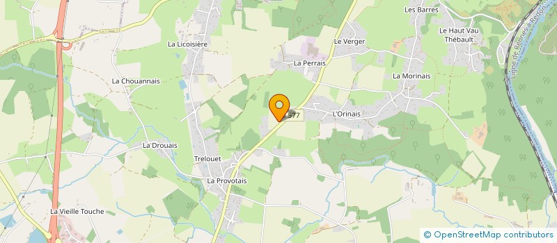localisation de l'entreprise SCP FREDERIQUE JEAN - SYLVIE RICHER-LE GOIC à GUICHEN