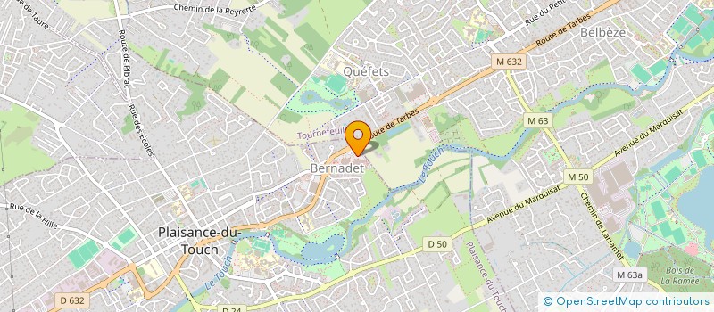localisation de l'entreprise SCP FUTUR à PLAISANCE-DU-TOUCH