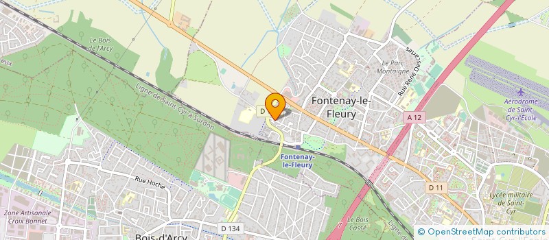 localisation de l'entreprise SCP G F C à FONTENAY-LE-FLEURY
