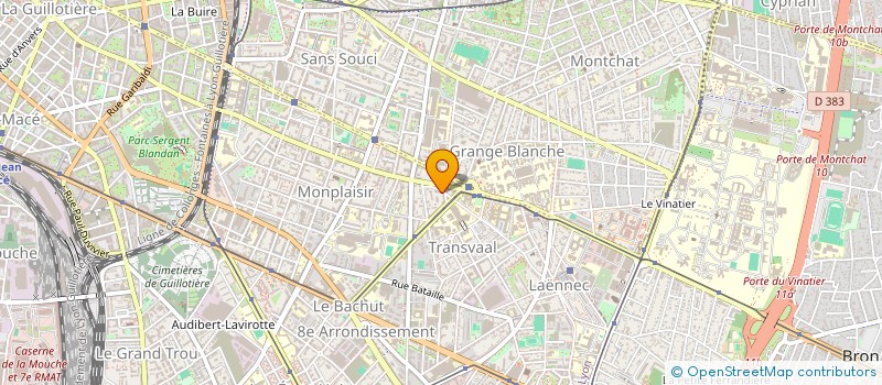 localisation de l'entreprise SCP GAISNON  LYON