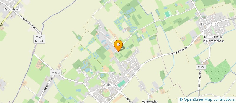 localisation de l'entreprise SCP GMP6 à AUBERS