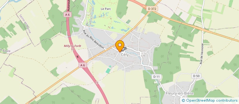 localisation de l'entreprise SCP GRANDCHAMPS  SAINT-GERMAIN-SUR-ECOLE