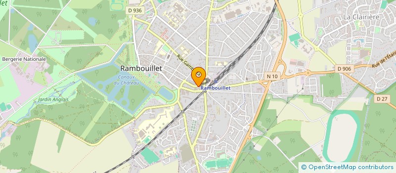 localisation de l'entreprise SCP HENRI-ANTOINE LE HONSEC & REMI SIMHON à RAMBOUILLET
