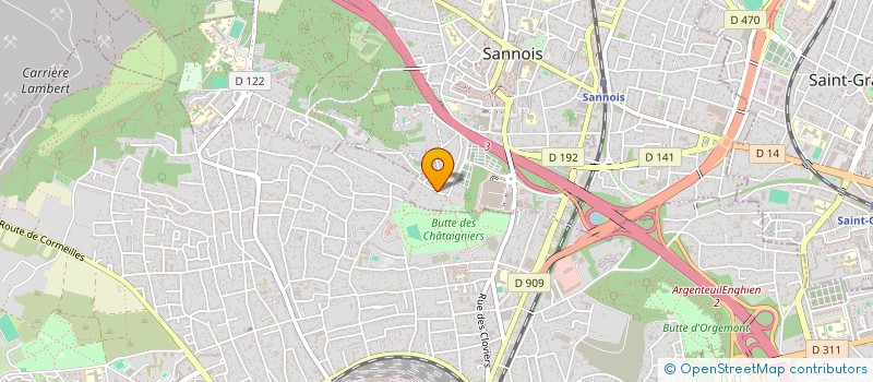 localisation de l'entreprise SCP HERMEL ET CIE à SANNOIS