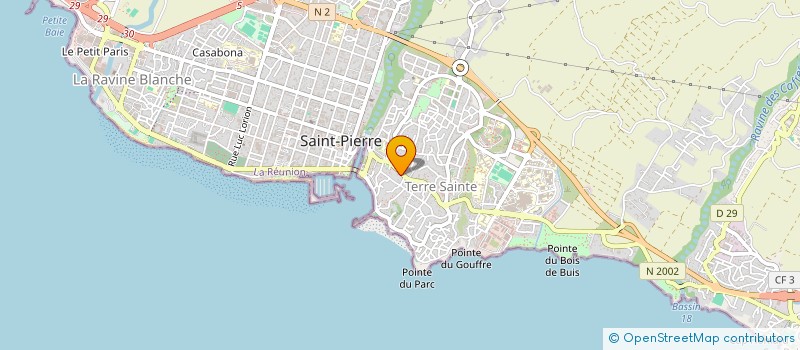 localisation de l'entreprise SCP INFIRMIERES TERRE-SAINTE ST PIERRE à SAINT-PIERRE