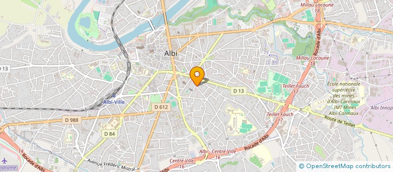 localisation de l'entreprise SCP INFIRMIERES TRALAN SOURD à ALBI