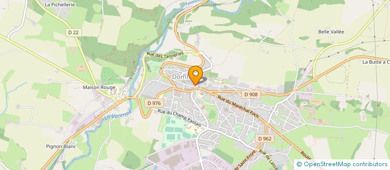 localisation de l'entreprise SCP INFIRMIERS IDE SAINT VINCENT à DOMFRONT-EN-POIRAIE