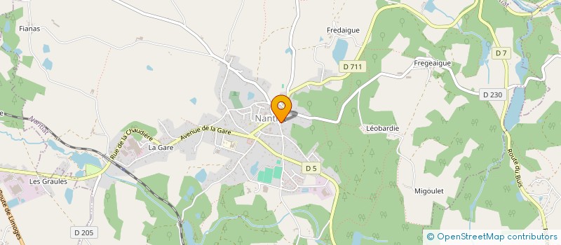 localisation de l'entreprise SCP INFIRMIERS P.BARTHES ET ASSOCIES à NANTIAT