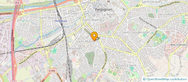 localisation de l'entreprise SCP INFO  PERPIGNAN