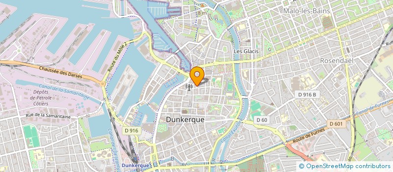 localisation de l'entreprise SCP INTER BARREAUX SCHOEMAECKER ANDRIEUX à DUNKERQUE