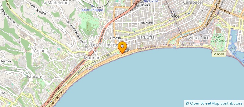 localisation de l'entreprise SCP INTERBARREAUX DELPLANCKE-POZZO DI BORGO-ROMETTI & ASSOCIES à NICE