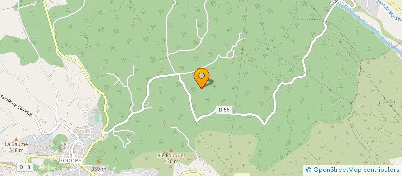 localisation de l'entreprise SCP IRFRA  ROGNES