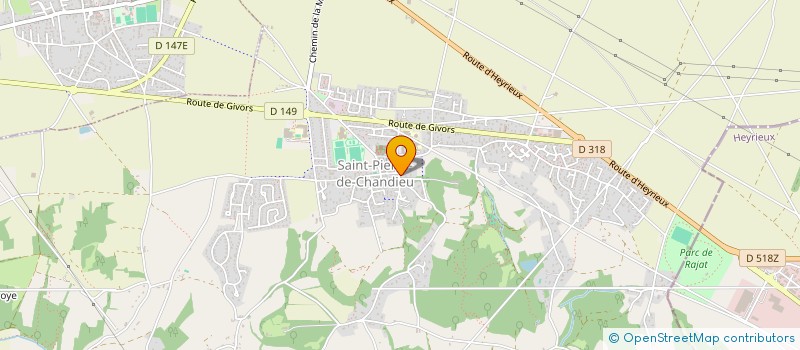 localisation de l'entreprise SCP ISABELLE SCHIBLER-JACQUET GWENAELE BUSSON-MILOSSI, NOTAIRES ASSOCIES D'UNE SOCIETE CIVILE PROFESSIONNELLE TITULAIRE  SAINT-PIERRE-DE-CHANDIEU