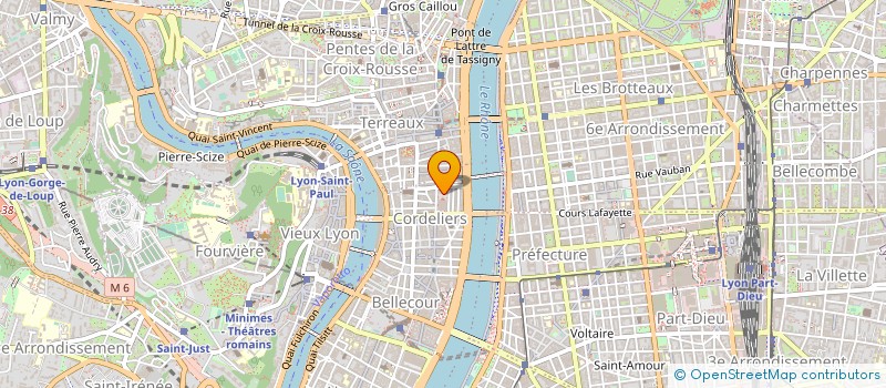 localisation de l'entreprise SCP J.C DESSEIGNE ET C.ZOTTA à LYON