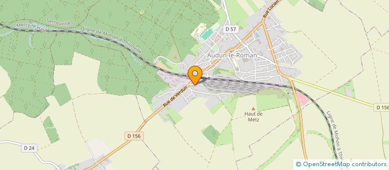 localisation de l'entreprise SCP JANSON-MEYER à AUDUN-LE-ROMAN