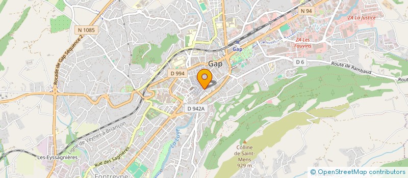 localisation de l'entreprise SCP JAUME AVOCAT  GAP