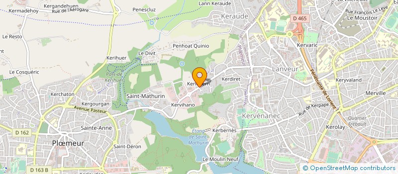 localisation de l'entreprise SCP JPS FINANCE  PLOEMEUR