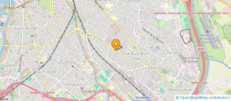 localisation de l'entreprise SCP JULIE à TOULOUSE