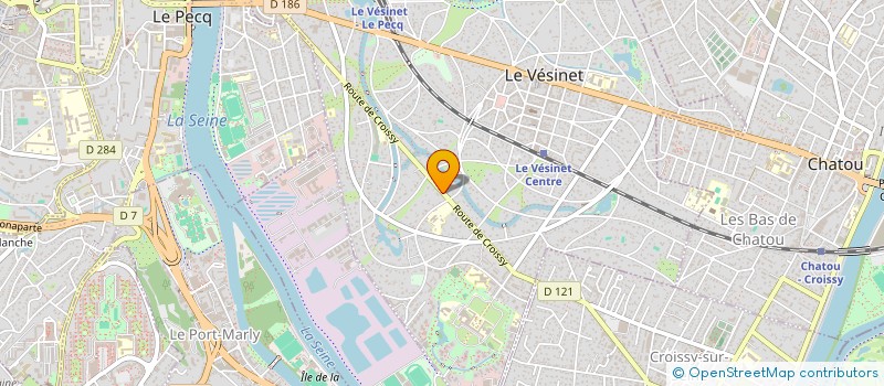 localisation de l'entreprise SCP JUMAVITHA  LE VESINET