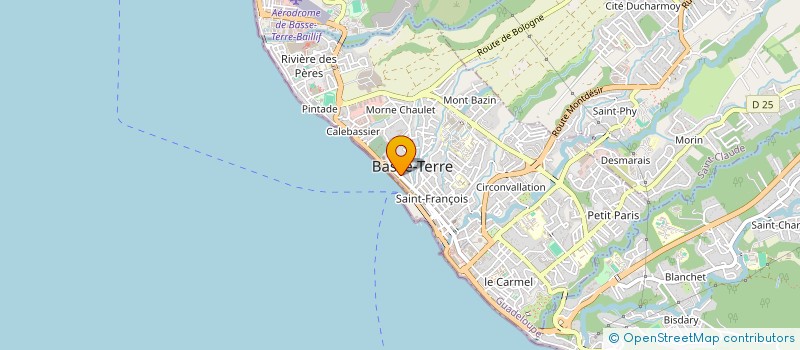 localisation de l'entreprise SCP KALE-ROBELOT ET AUTRES à BASSE-TERRE