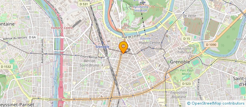 localisation de l'entreprise SCP KHATIBI SEGHIER à GRENOBLE