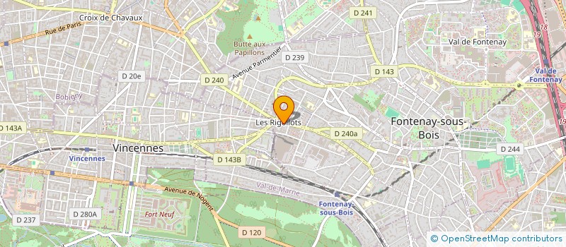 localisation de l'entreprise SCP KINE-DALAYRAC à FONTENAY-SOUS-BOIS