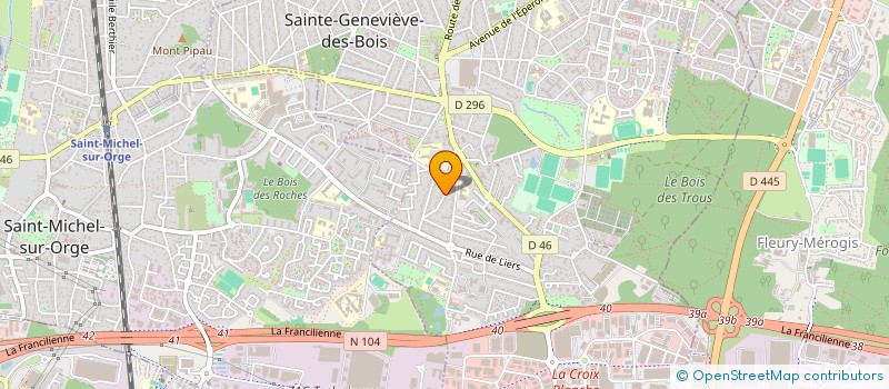 localisation de l'entreprise SCP KLN  MARCOUSSIS