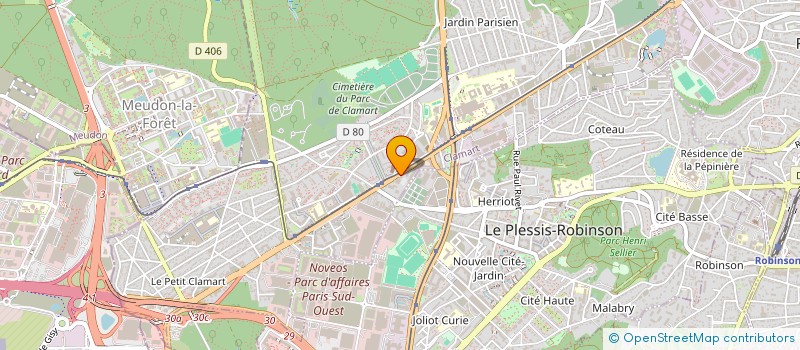 localisation de l'entreprise SCP LA CHARTRIE à CLAMART