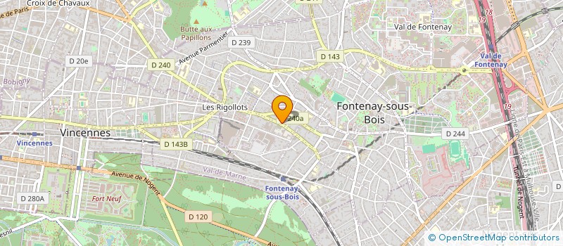 localisation de l'entreprise SCP LA DIVIDUELLE à FONTENAY-SOUS-BOIS