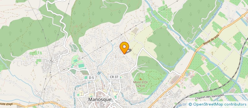 localisation de l'entreprise SCP LA MATHEYSINE à MANOSQUE