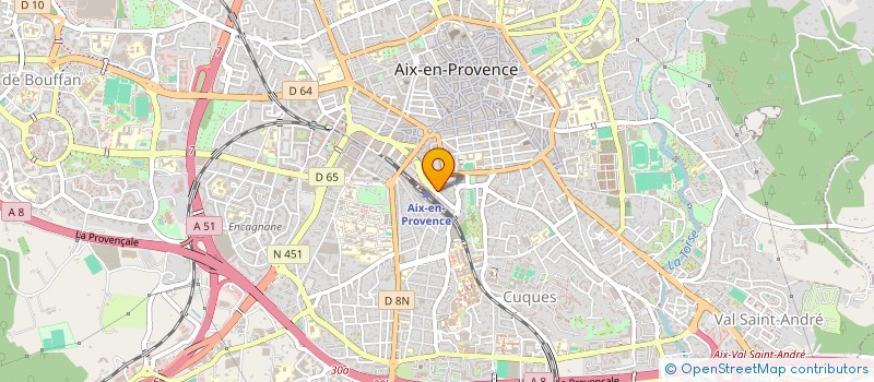 localisation de l'entreprise SCP LA SADE ODILE-MARIE CLUSAN PATRICIA à AIX-EN-PROVENCE