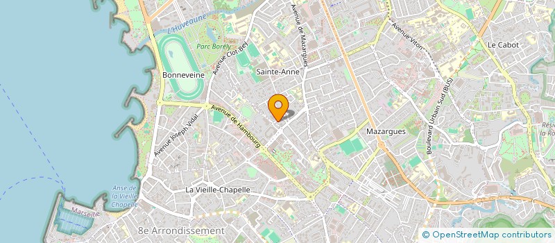 localisation de l'entreprise SCP LASSALLE A&L à MARSEILLE
